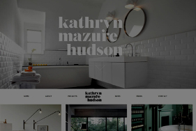 KMH Homepage Web Design