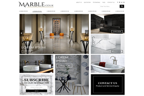 MarbleCoUk homepage featured image - Website design London - web design agency london